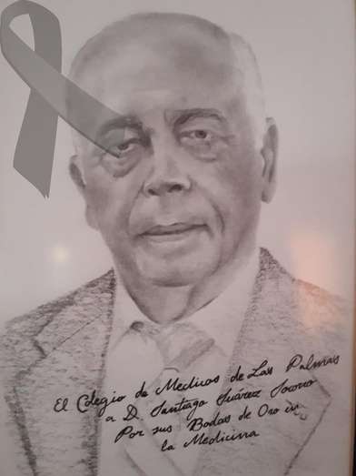 Retrato del conocido médico fallecido este martes (Foto cedida por la familia a TA)